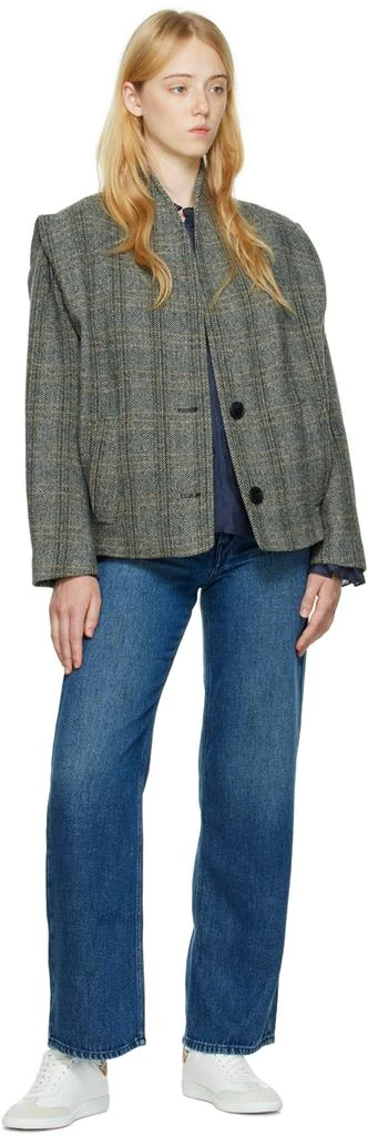 Isabel Marant Gray Drogo Jacket 4