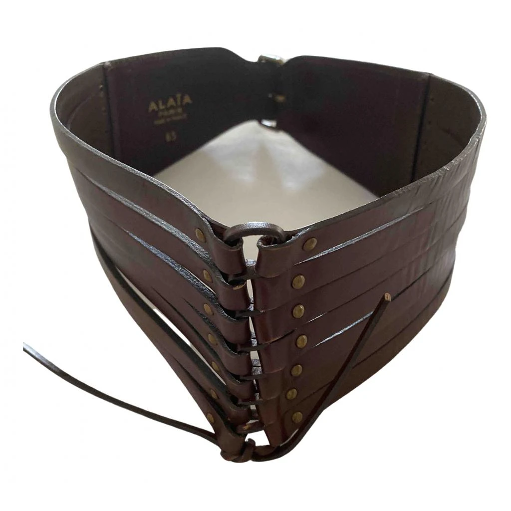 Alaïa Alaïa Leather belt 1