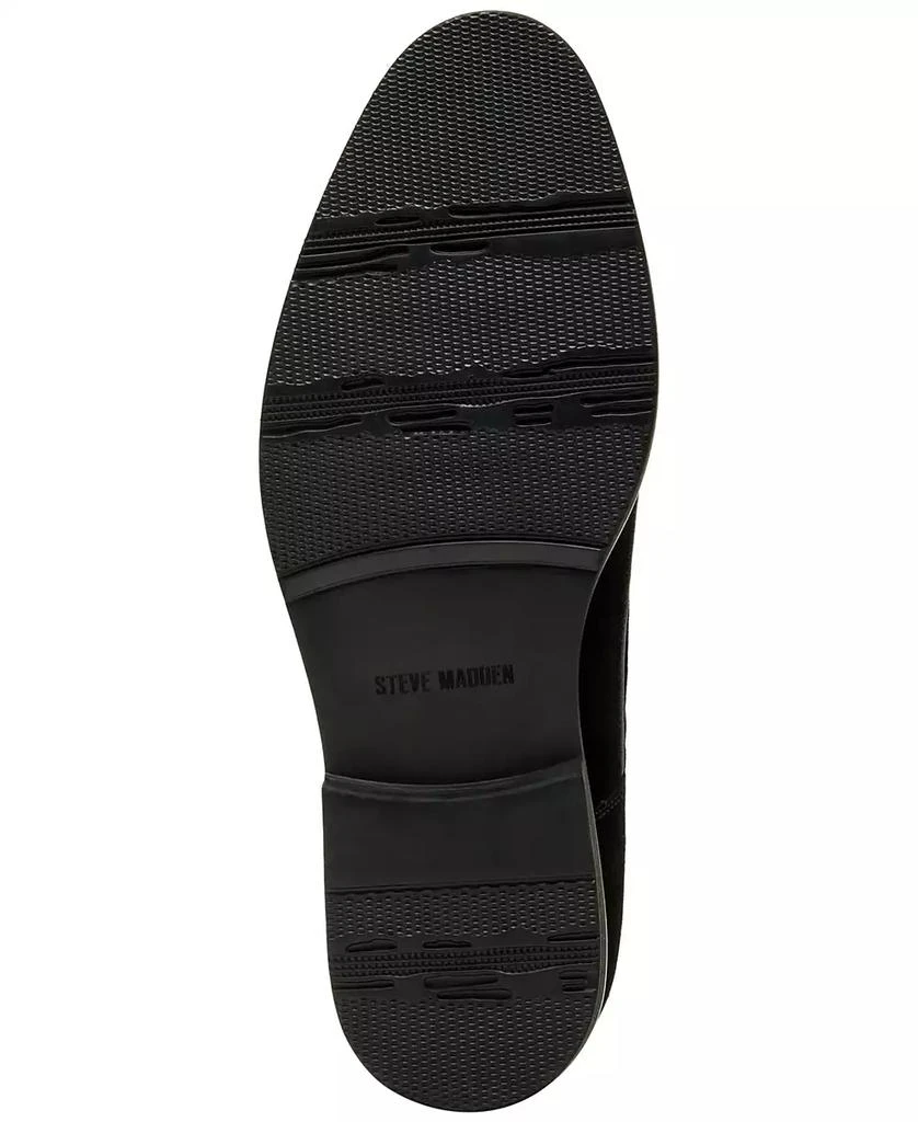 Steve Madden Men's Sovereign Suede Lace-Up Loafer 3