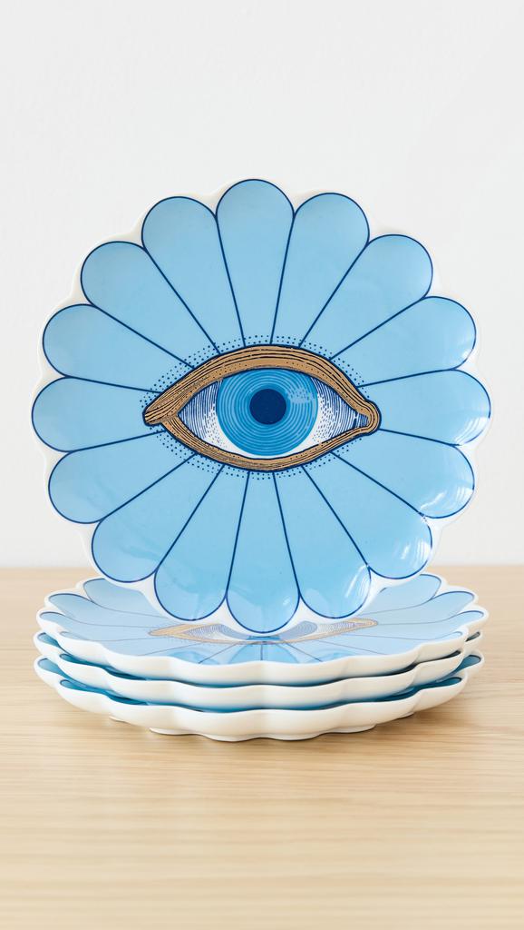 Jonathan Adler Fleur Canape Plate Set