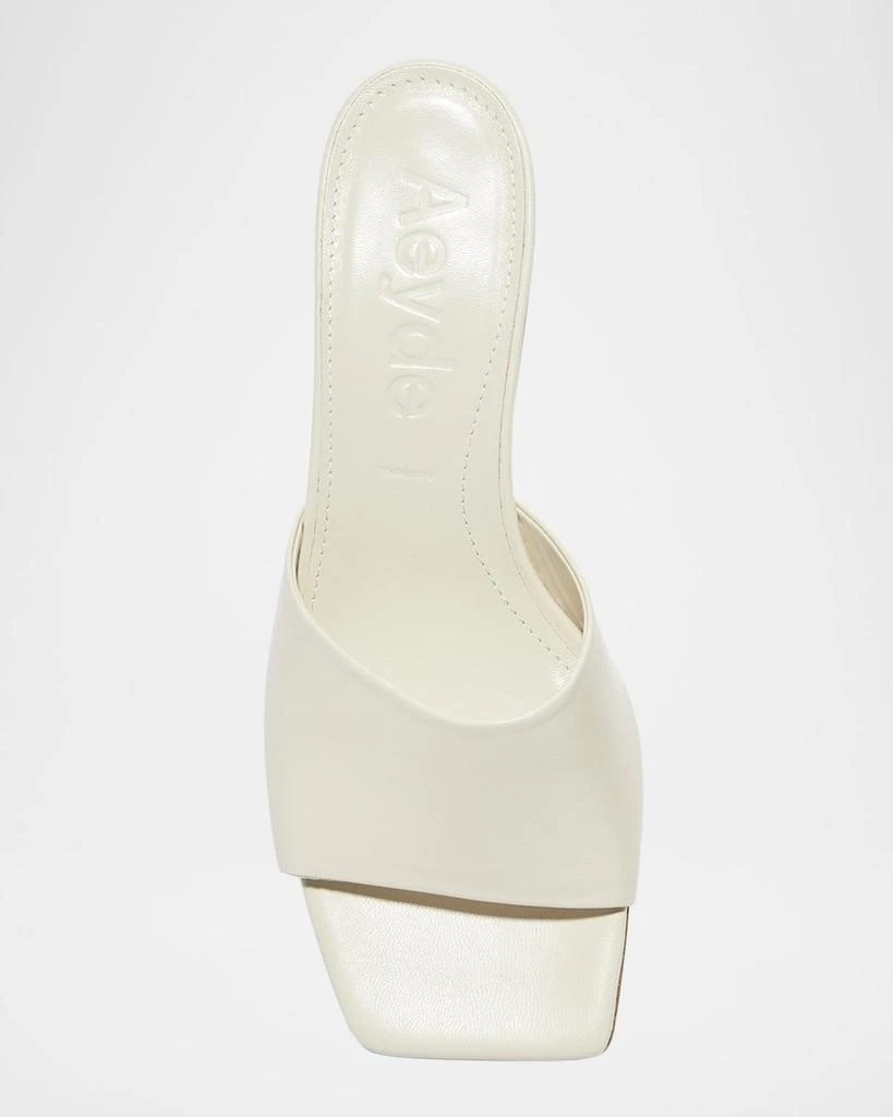 AEYDE Elise Leather Mule Sandals 5