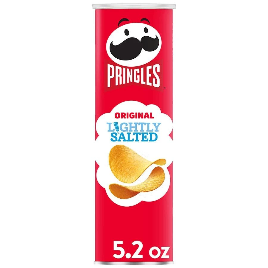 Pringles Potato Crisps Chips Lightly Salted Original 1