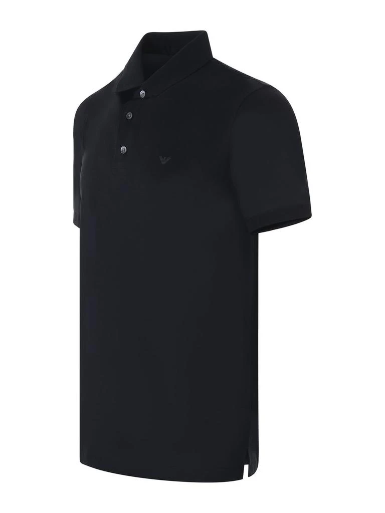 Emporio Armani Emporio Armani Logo Printed Short-Sleeved Polo Shirt 3