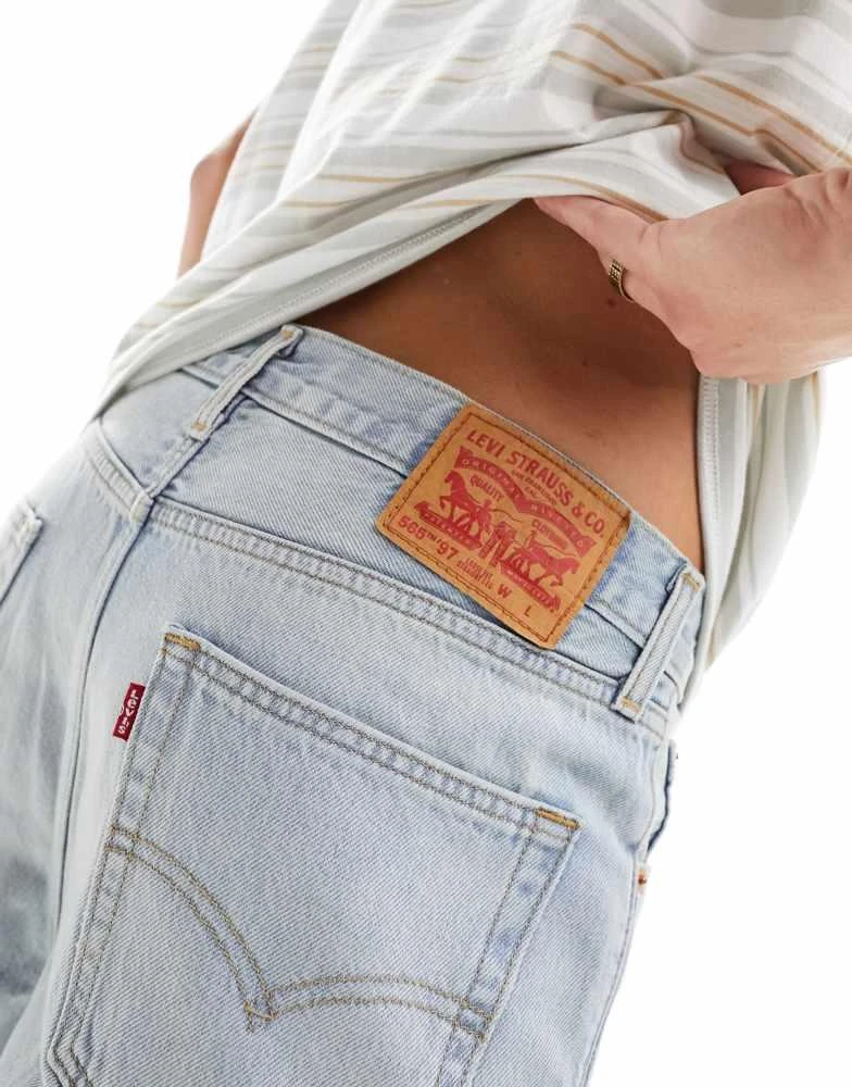 Levi's Levi's 565 '97 loose straight fit jeans in light blue 5