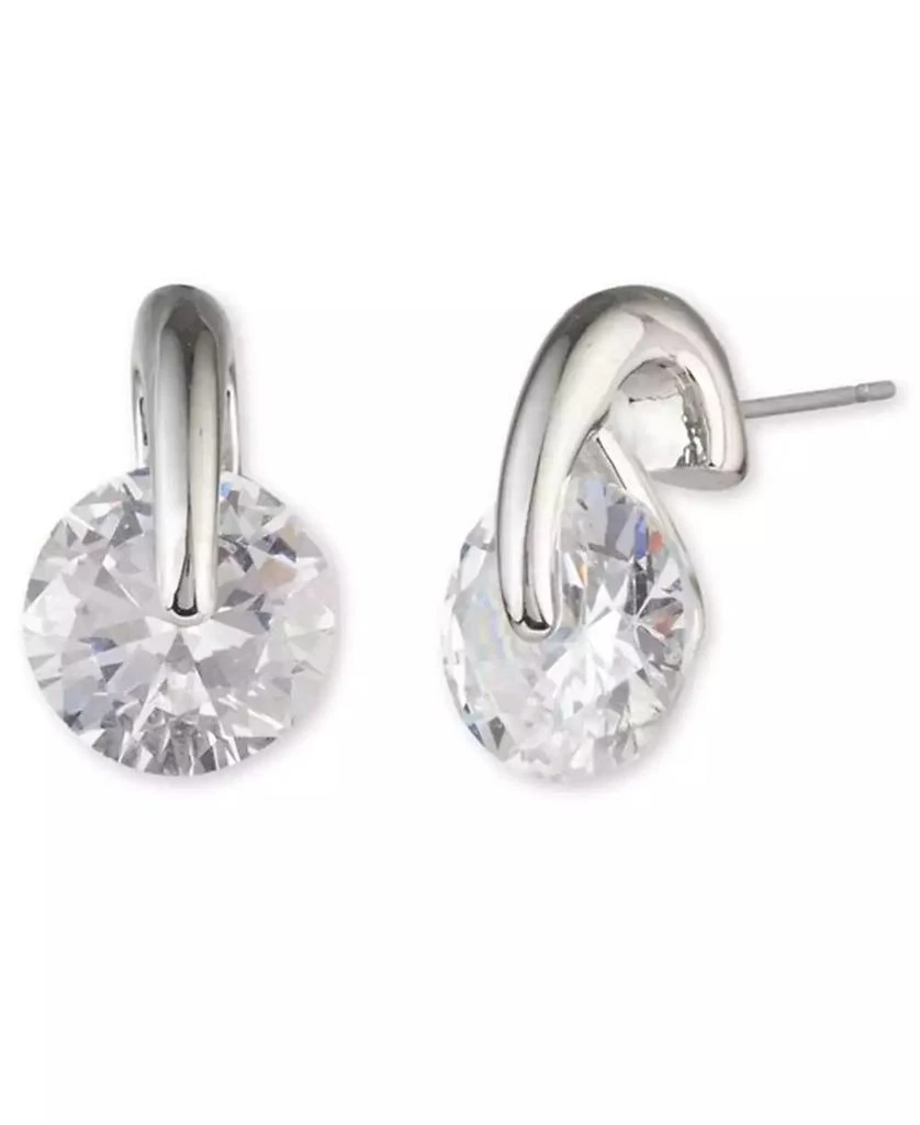 Givenchy 2-Pc. Color Floating Stone Crystal Cuff Bangle Bracelet and Matching Stud Earrings Set 3