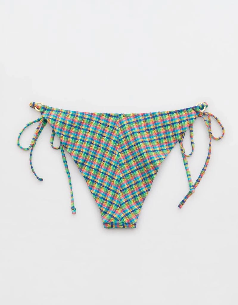 Aerie Aerie Gingham Cheekiest Ties Bikini Bottom 5