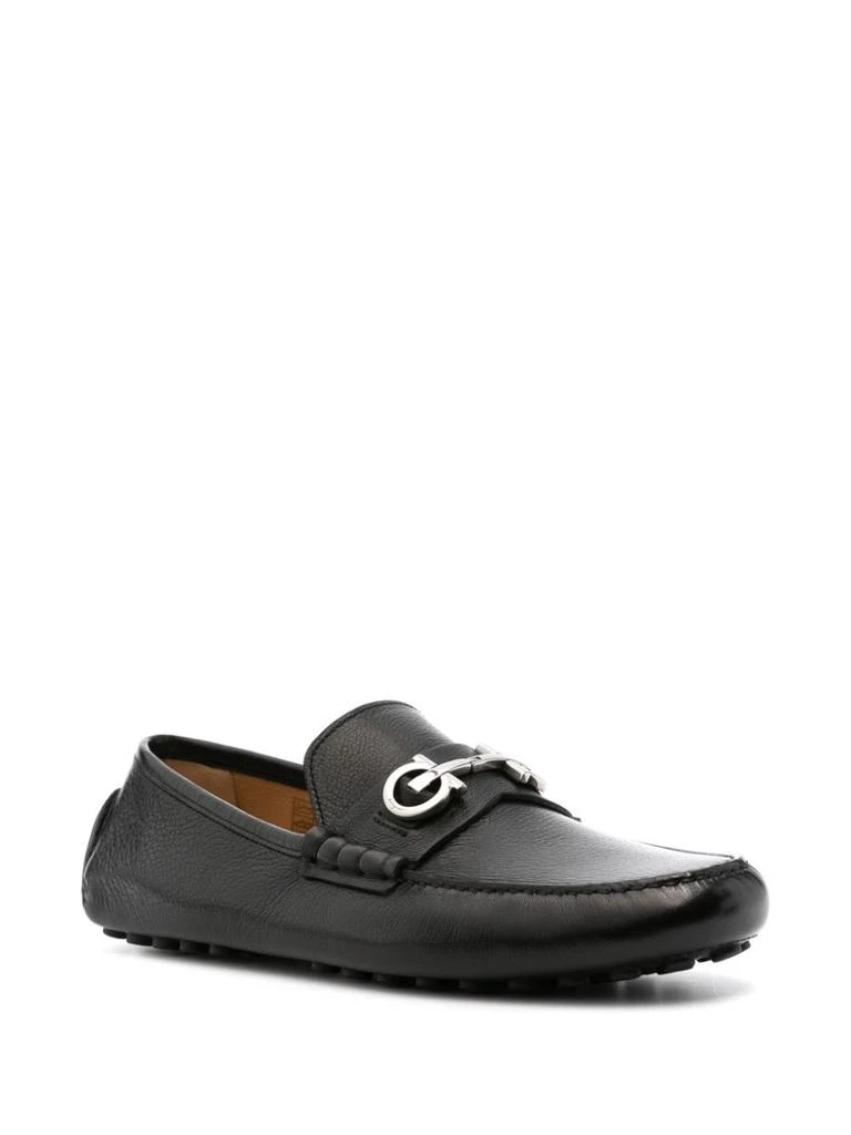 Salvatore Ferragamo LEATHER AND RUBBER SANDALS 4