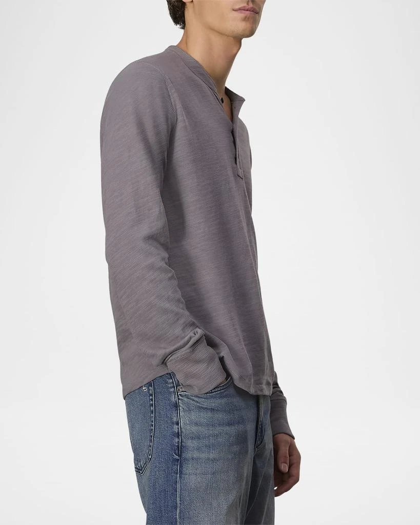Rag & Bone Men's Classic Flame Henley Shirt 4