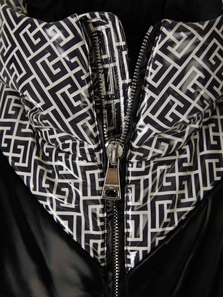 Balmain Balmain Monogram Puffer Gilet Jacket 3