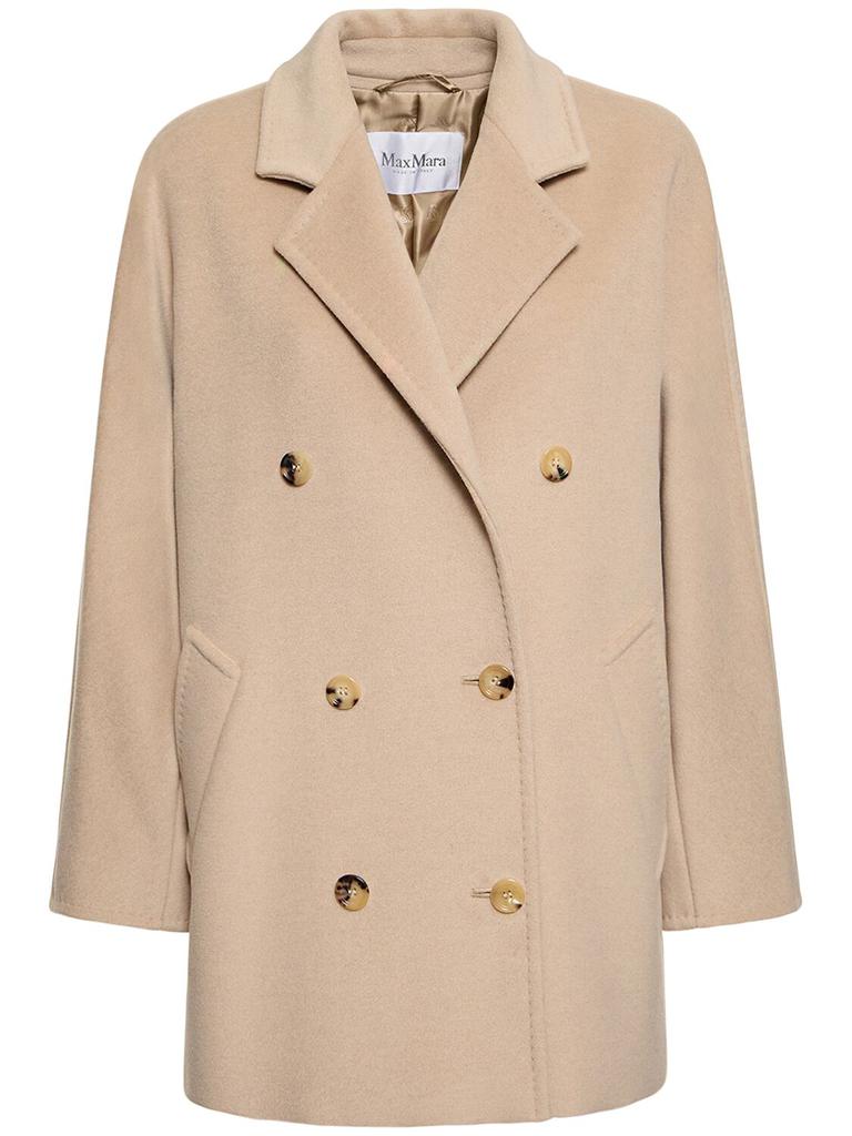 MAX MARA Rebus Wool & Cashmere Short Coat