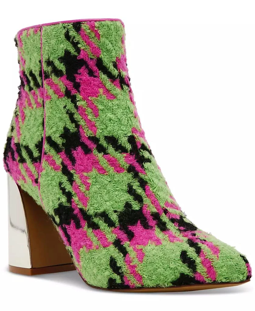 Betsey Johnson Women's Jackyy Block-Heel Dress Booties 1