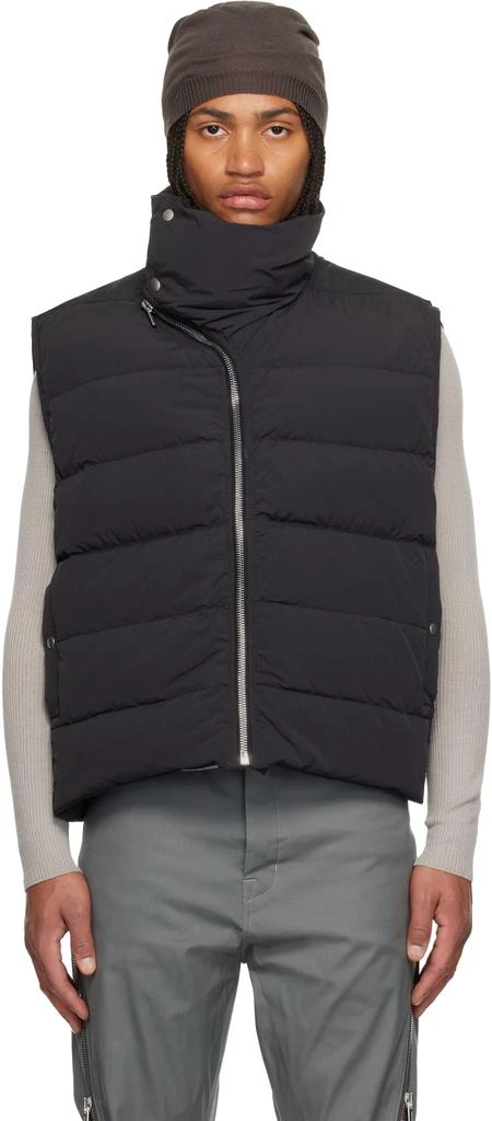 Rick Owens Black Concordians SL Flight Down Vest 1
