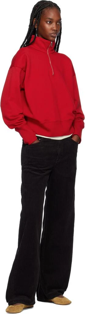 AGOLDE Black Low Curve Trousers 4