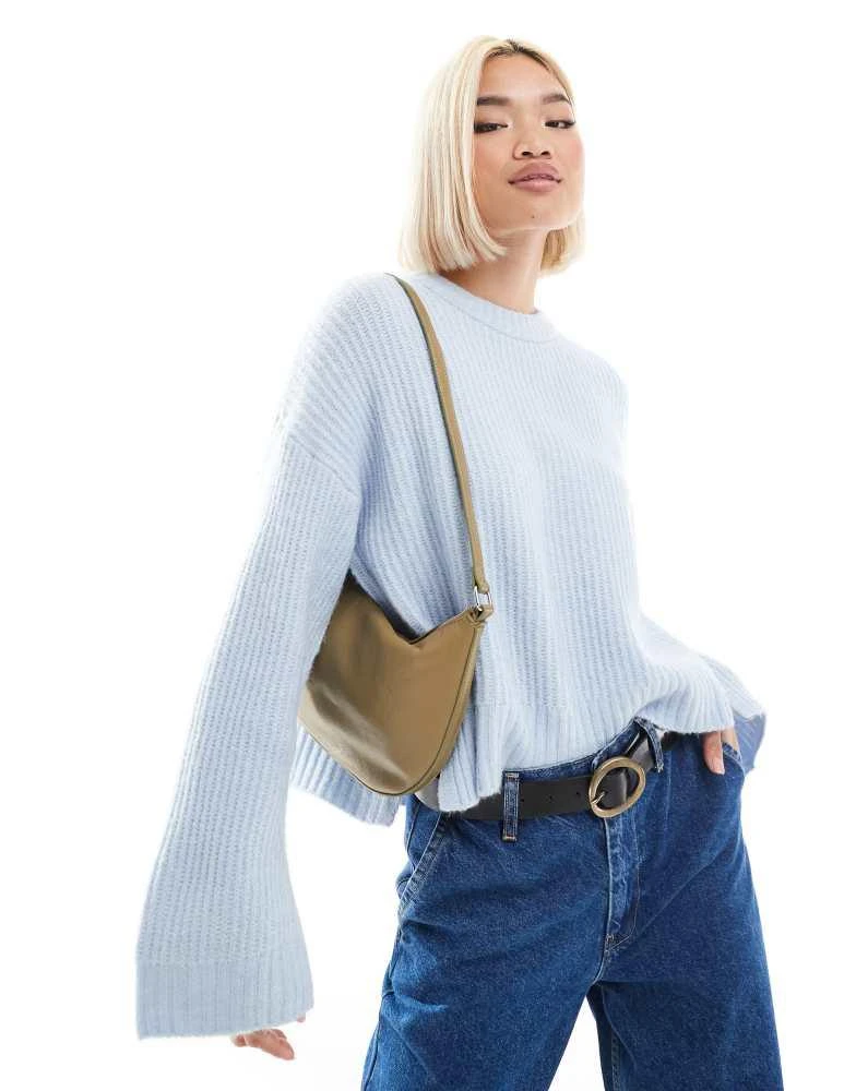 JJXX JJXX oversized jumper in light blue 1