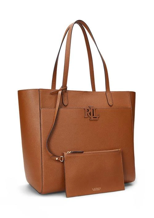 Ralph Lauren Ralph Lauren Pebbled Leather Large Cameryn Tote Bag 4