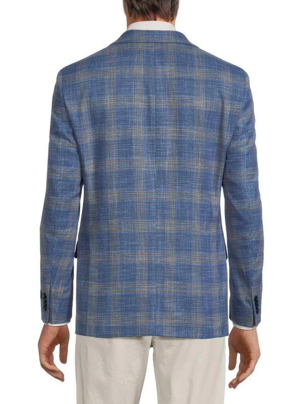 Tommy Hilfiger Slim Fit Plaid Blazer 2