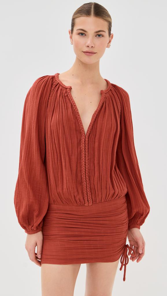 Isabel Marant White Ramie Minidress - Dresses & Skirts