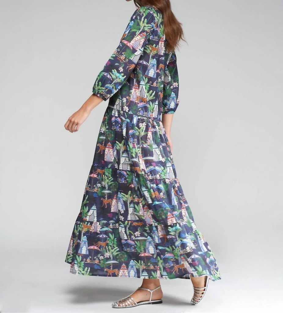 VILAGALLO Vilagallo - Marina Flora Dress 3