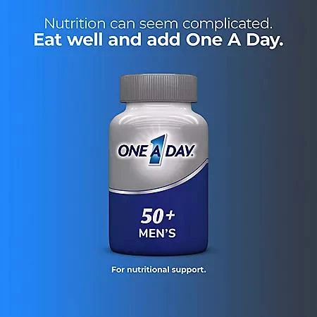 One A Day One A Day Men's 50+ Healthy Advantage Multivitamin Tablets 300 ct. 4