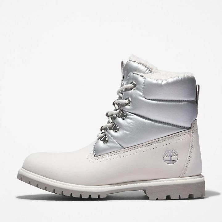 Timberland Timberland® Premium 6 Inch Puffer Boot for Women in White 8