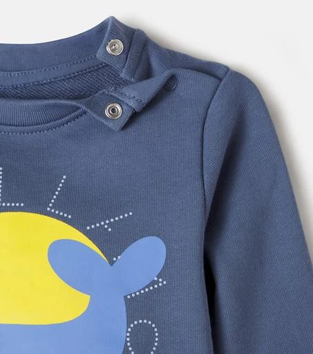 Stella McCartney Baby printed cotton fleece sweatshirt 3