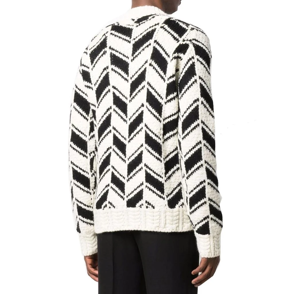 SAINT LAURENT Saint Laurent Chevron Motif Sweater 3