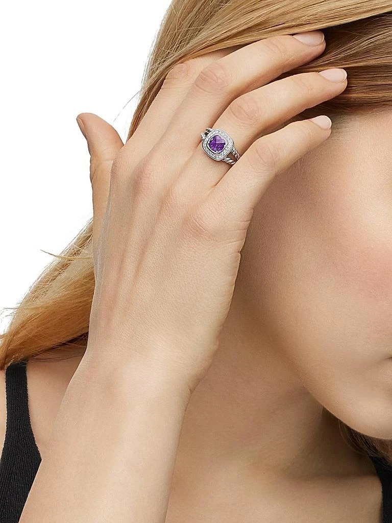 David Yurman Petite Albion® Ring With Pavé Diamonds 2