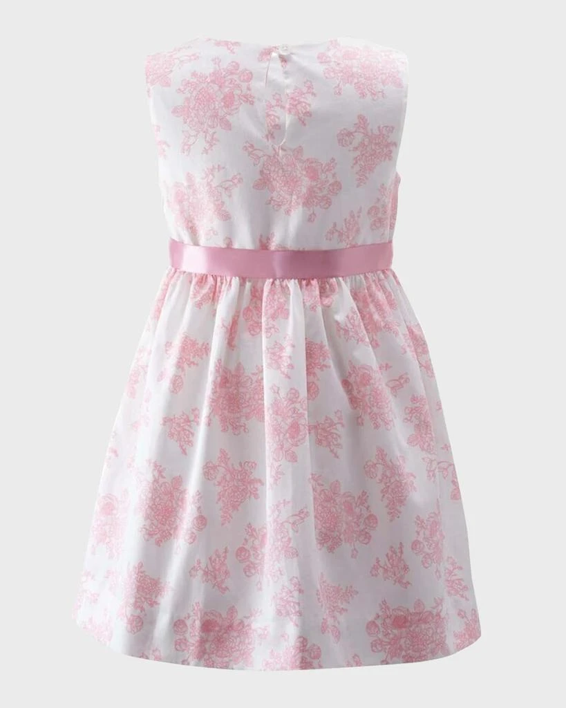 Rachel Riley Girl's Floral Toile Dress, Size 2-10 2