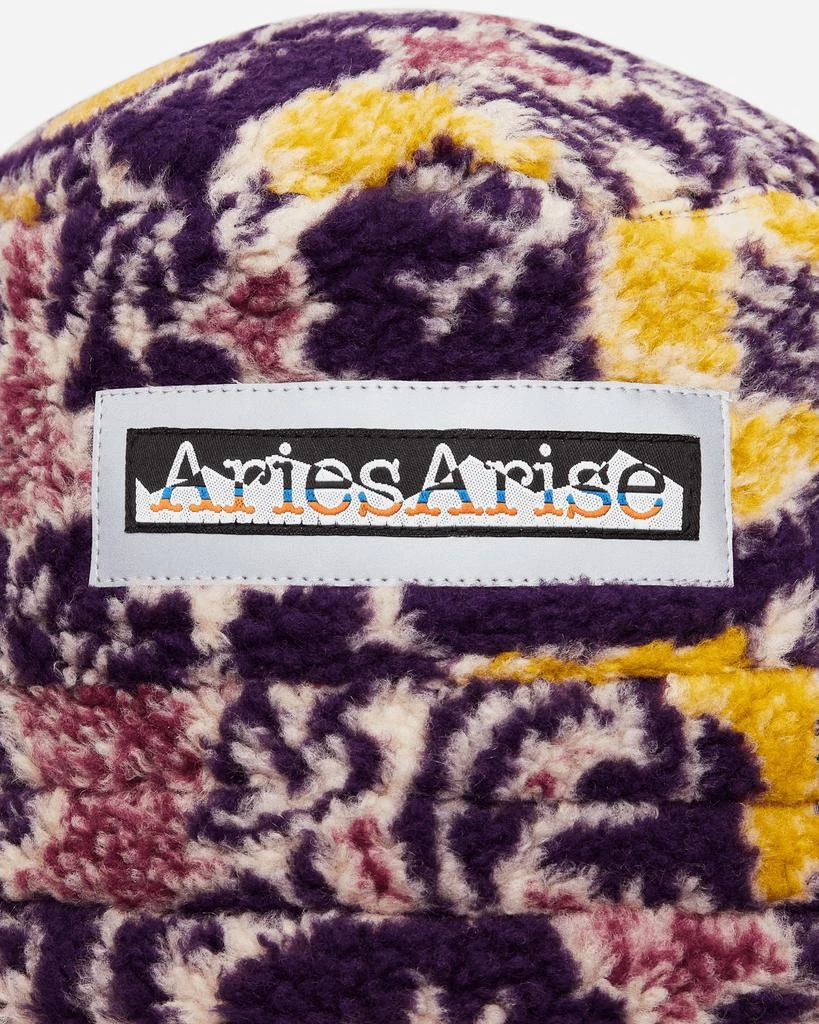 Aries Fleur Fleece Bucket Hat Multicolor 10
