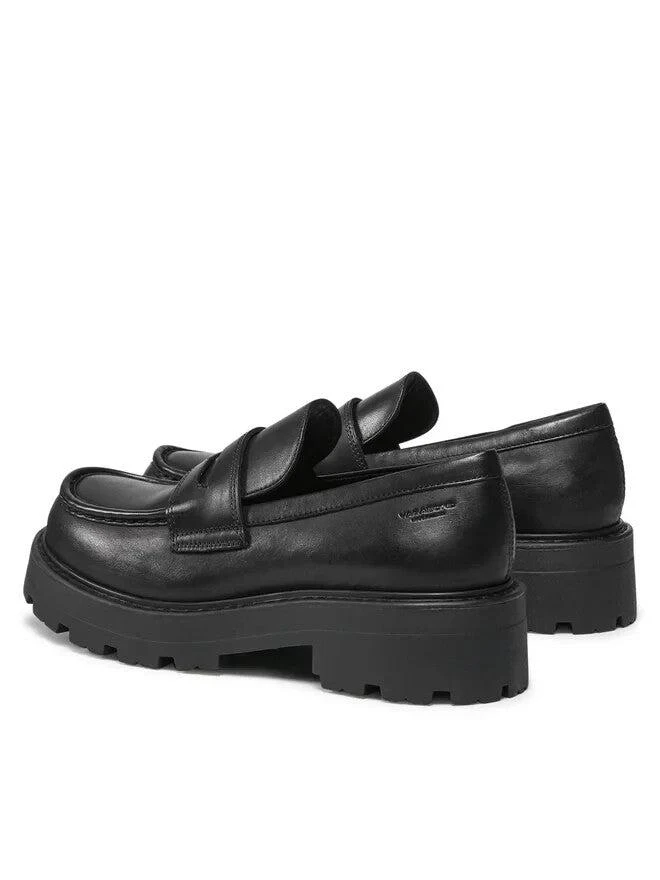 Vagabond Cosmo 2.0 5049-501-20 Flat Women's 8 Black Leather Loafers Shoes ZOGG15 5