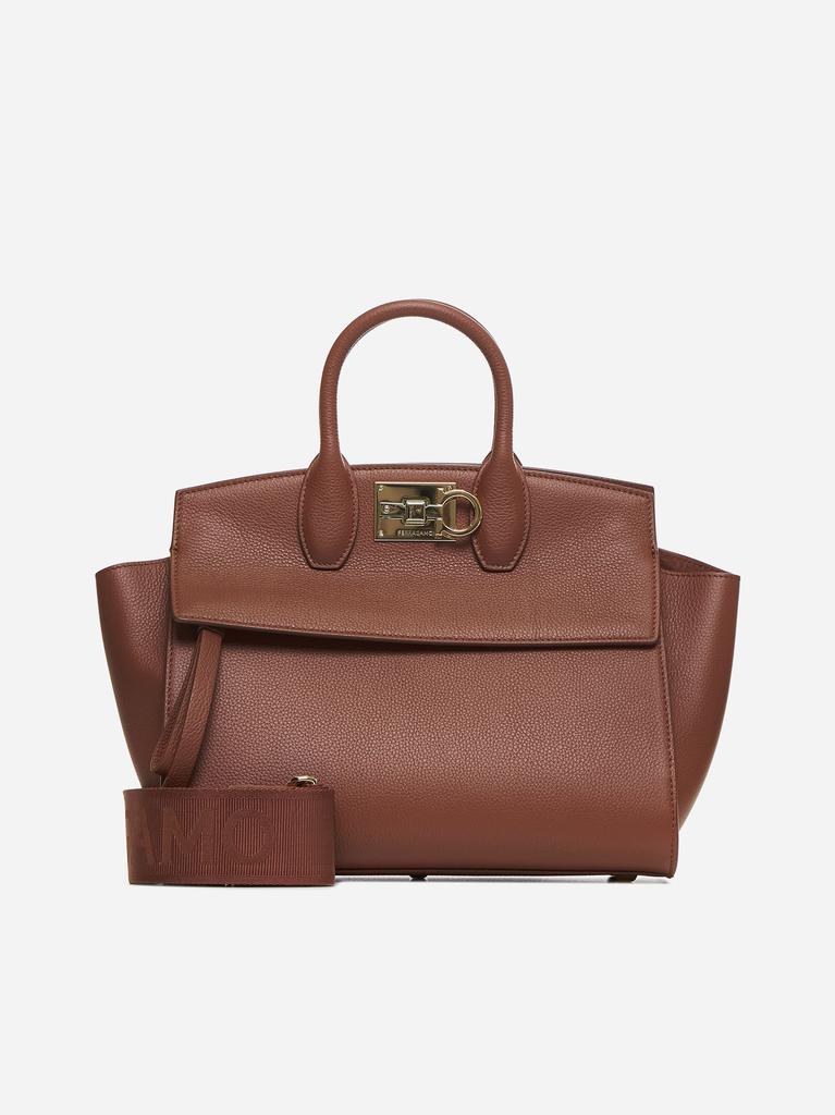 FERRAGAMO The Studio Soft leather bag