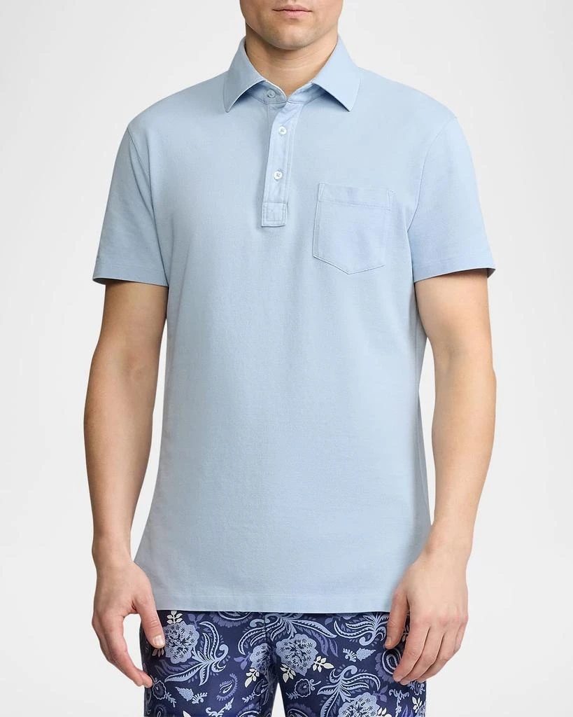 Ralph Lauren Men's Custom Slim Pique Polo Shirt 4