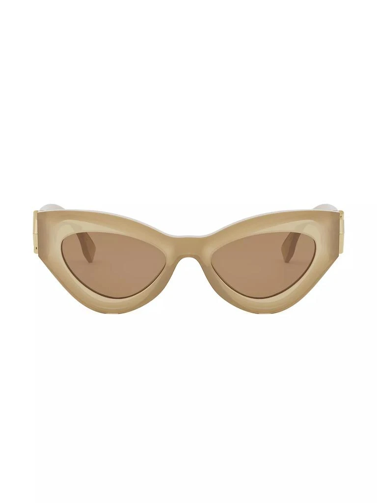 Fendi FF Diamond 52MM Cat-Eye Sunglasses 2