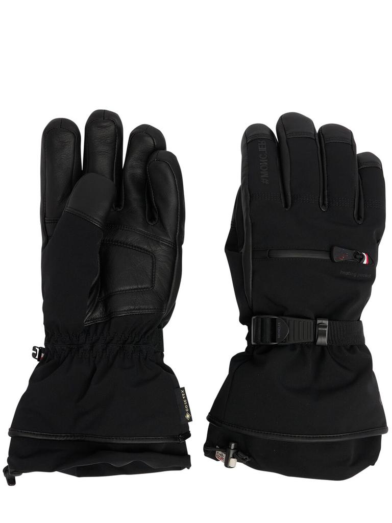 Moncler Logo Padded Tech Ski Gloves