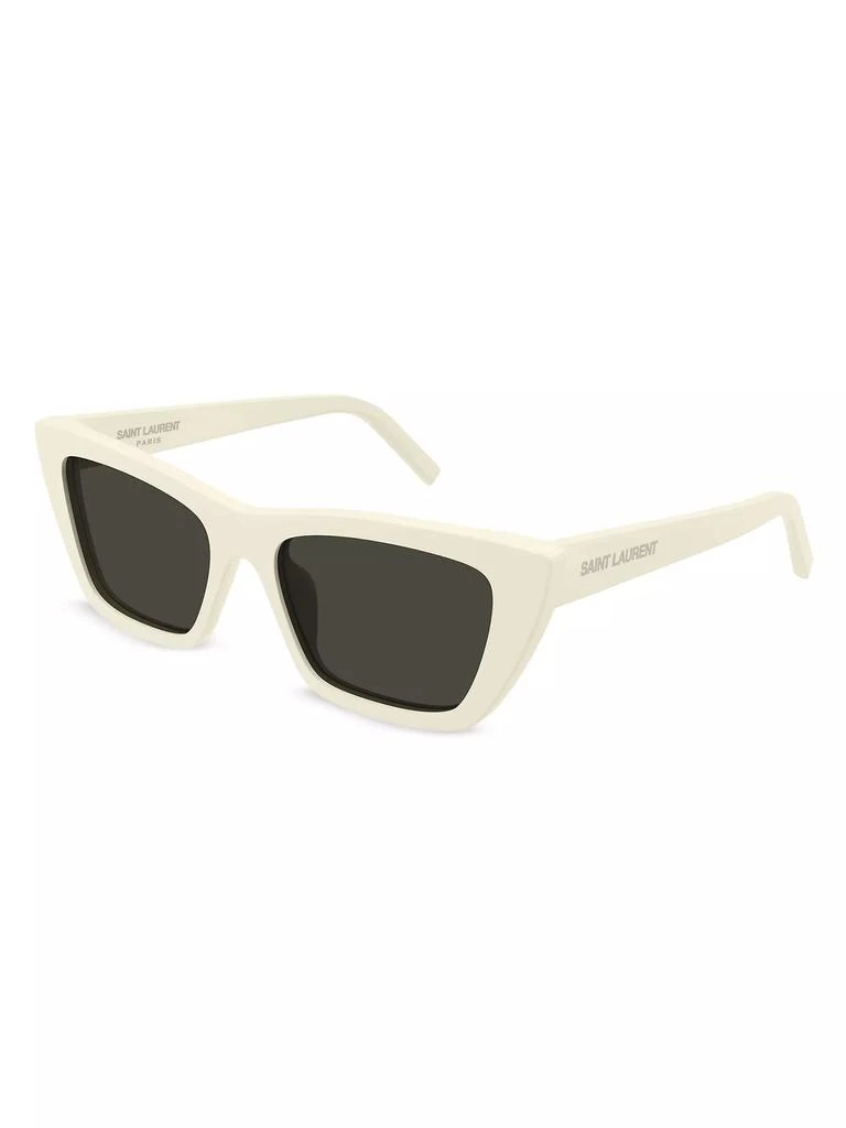 Yves Saint Laurent Mica 55MM Acetate Cat-Eye Sunglasses 1