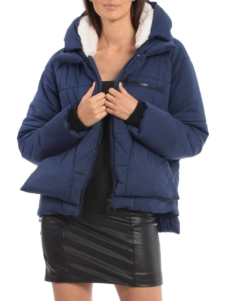 Avec Les Filles Womens Cold Weather Warm Puffer Jacket 9