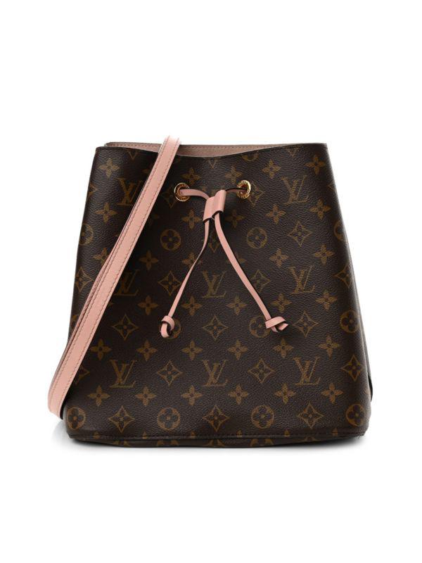 Louis Vuitton Monogram Coated Canvas Bucket Bag