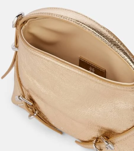 Givenchy Voyou Nano metallic leather tote bag 3