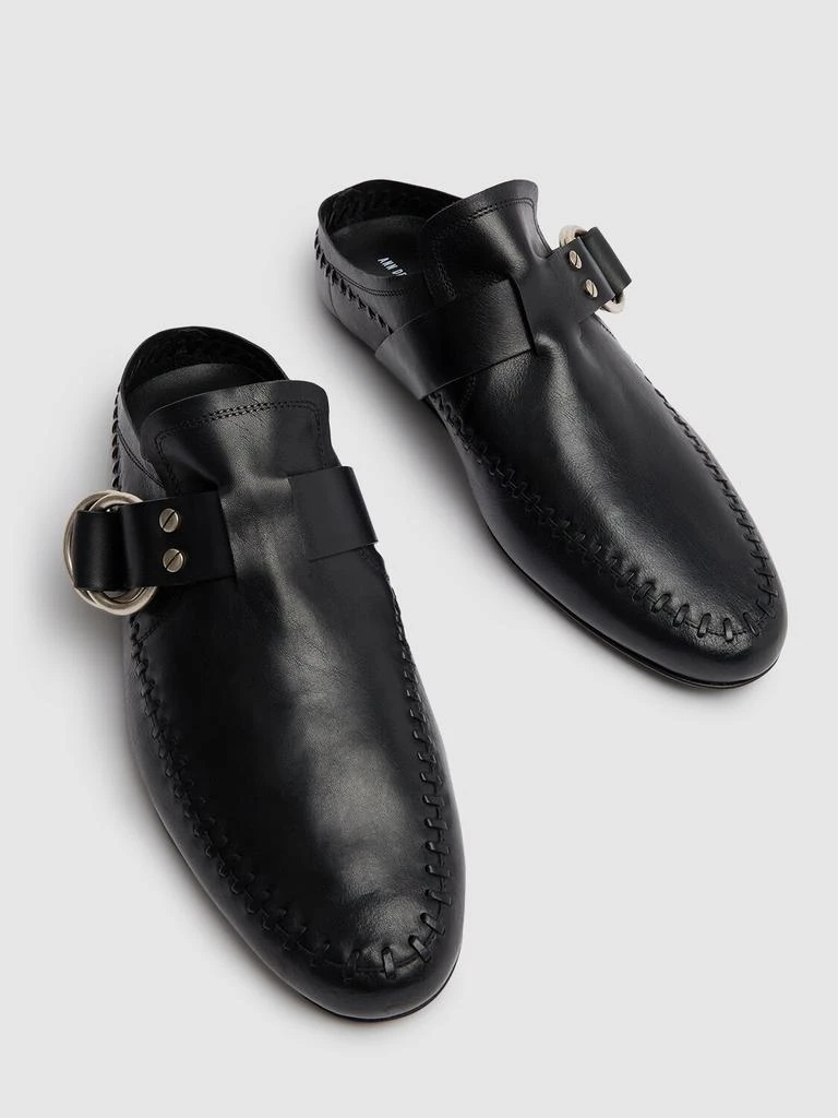 ANN DEMEULEMEESTER Ande Soft Shade Rounded Toe Mules 2