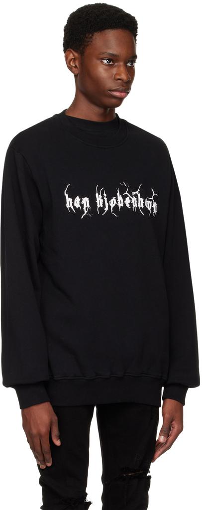 Han Kjobenhavn Black Artwork Sweatshirt