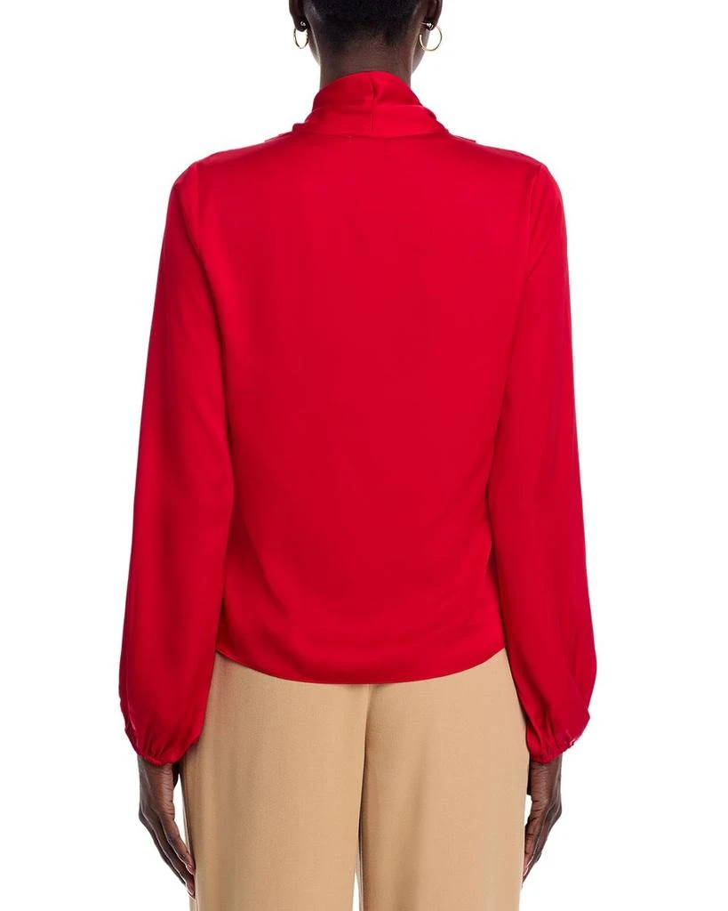 T Tahari Wrap Blouse 3