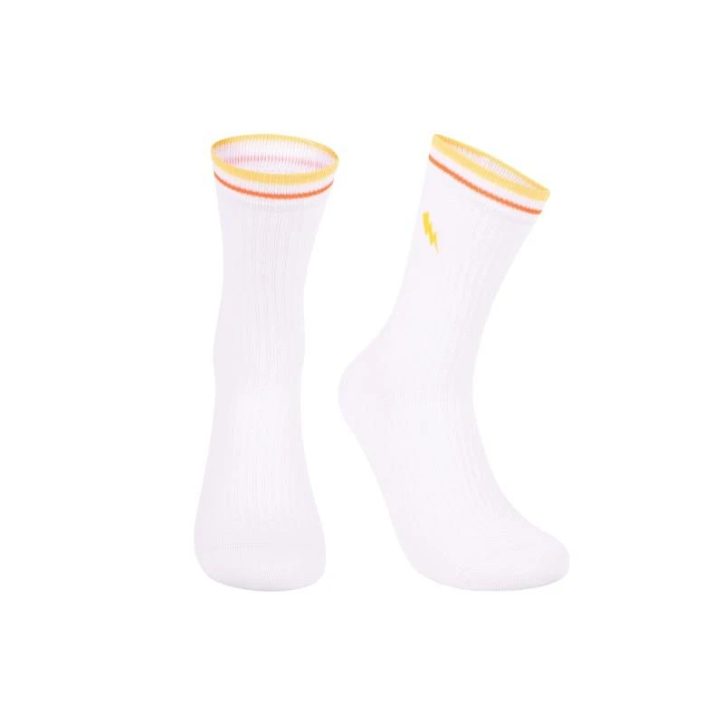 FALKE Ankle stripe socks in white 1