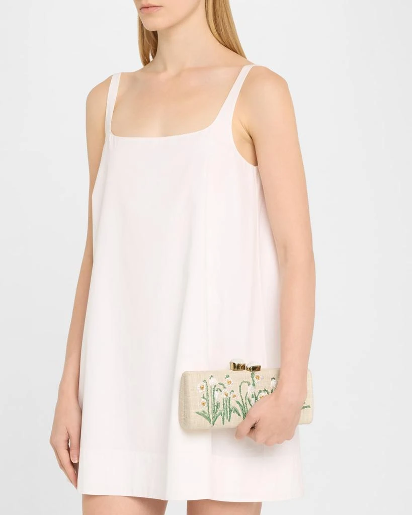 Rafe Alessandra Flower Long Clutch Bag 2