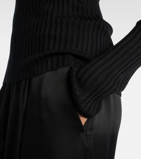 Jil Sander Ribbed-knit silk sweater 5