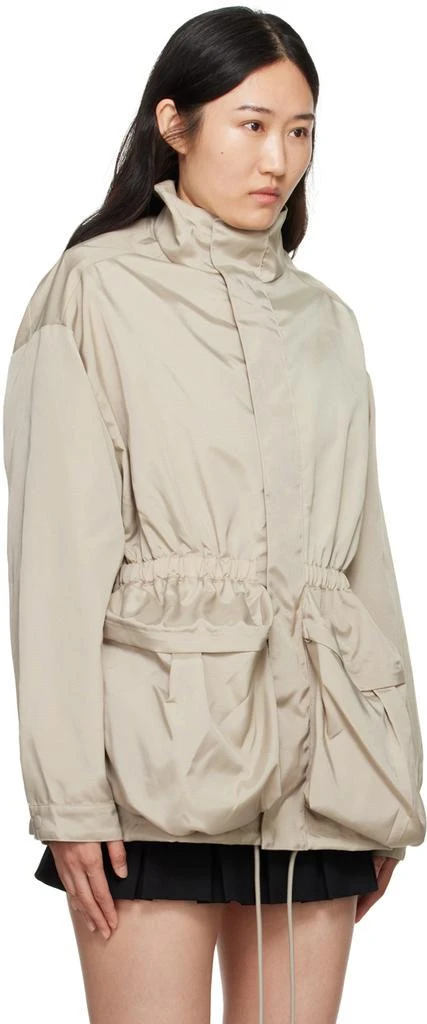 WARDROBE.NYC Gray Gathered Jacket 2