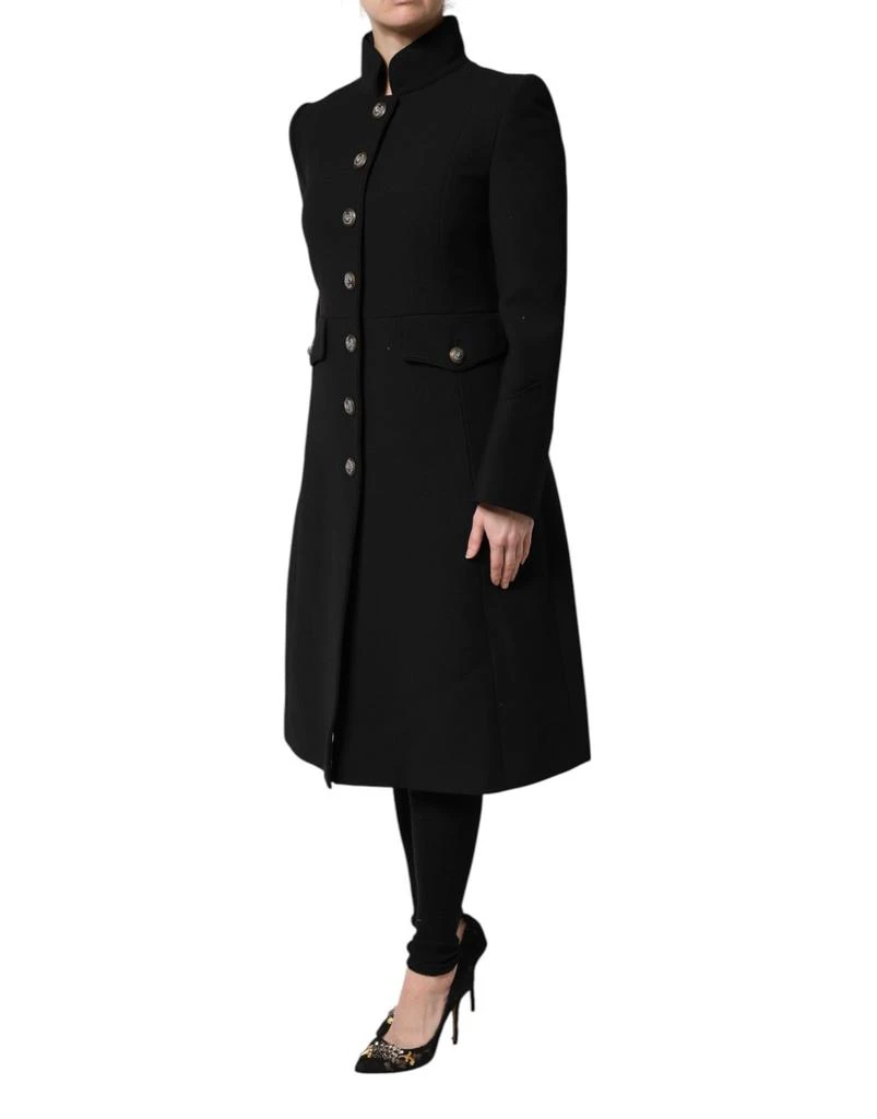 Dolce 
Gabbana Wool Single Breasted Trench Coat Women
s Jacket 2