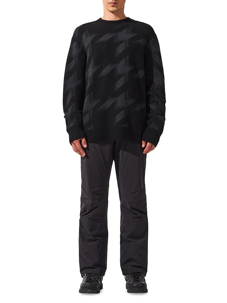 PERFECT MOMENT Cole Houndstooth Merino Knit Sweater 2