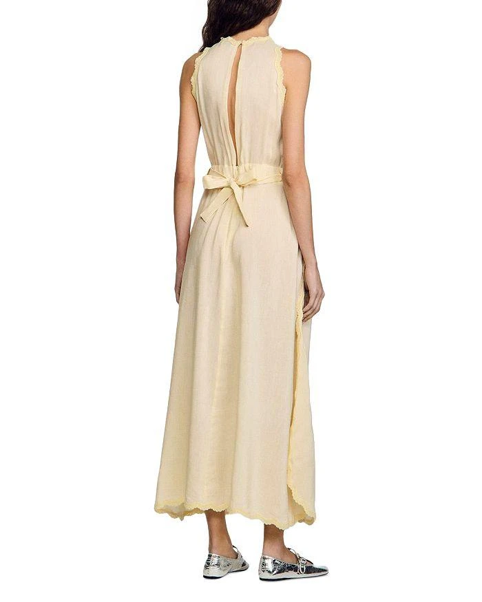 Lace Detail Maxi Dress  On Sale Now with Up to 31% Off | Discover  Exclusive Deals & Savings at BeyondStyle  Authentic Sandro dress|women  with Limited-Time Discounts, Free Shipping, and Price