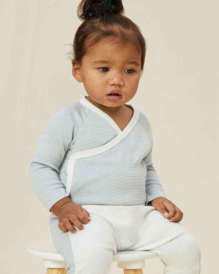 MORI Unisex Long Sleeve Kimono Bodysuit - Baby 3