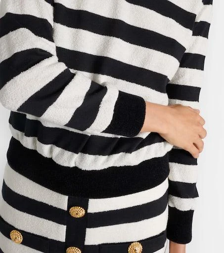 Balmain Striped jersey top 5